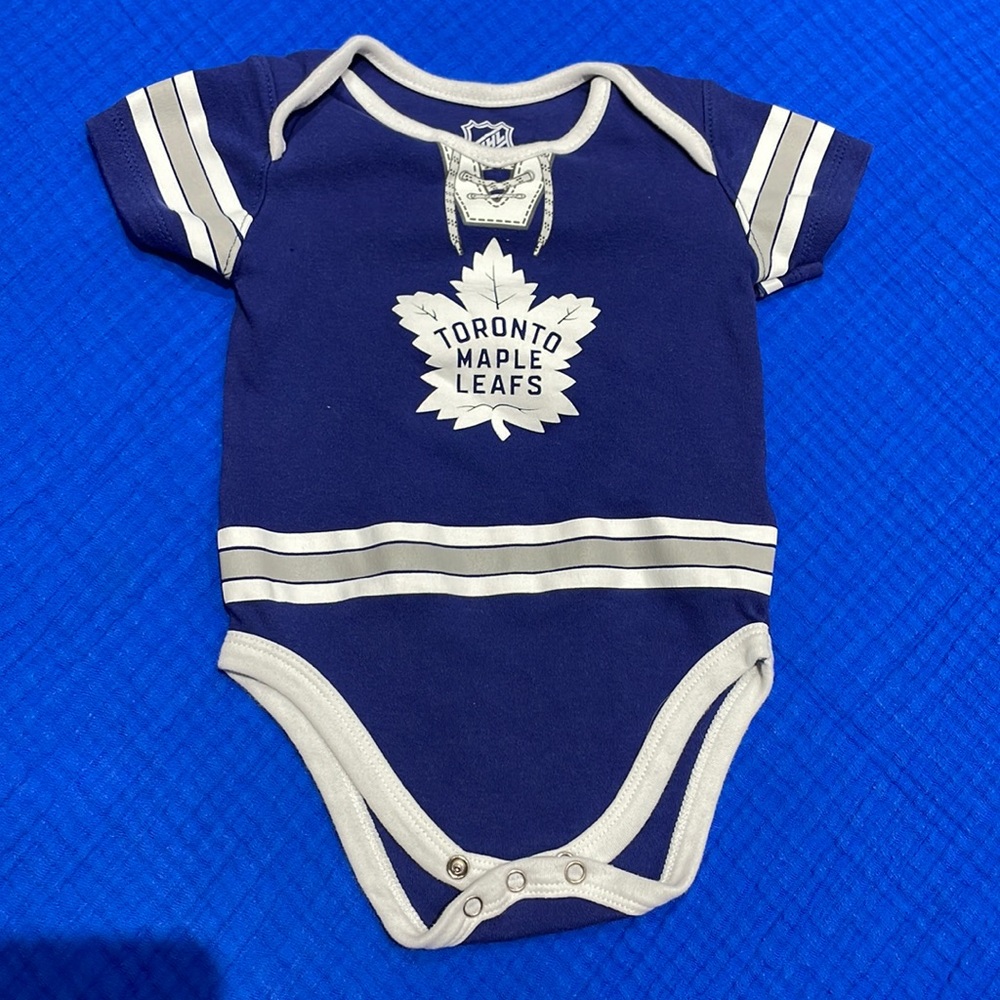 NHL 18M Short Sleeve Onesie